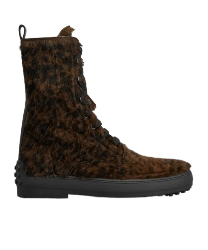 Lace-Up Ankle Boots