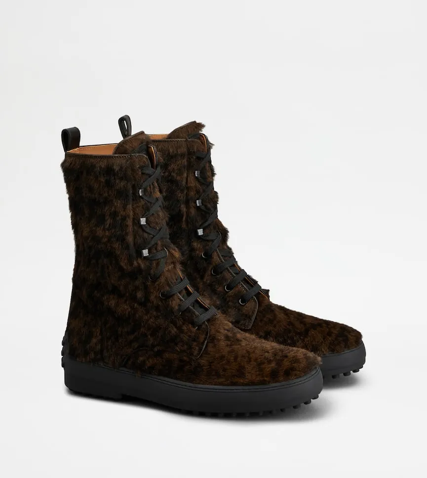 Lace-Up Ankle Boots