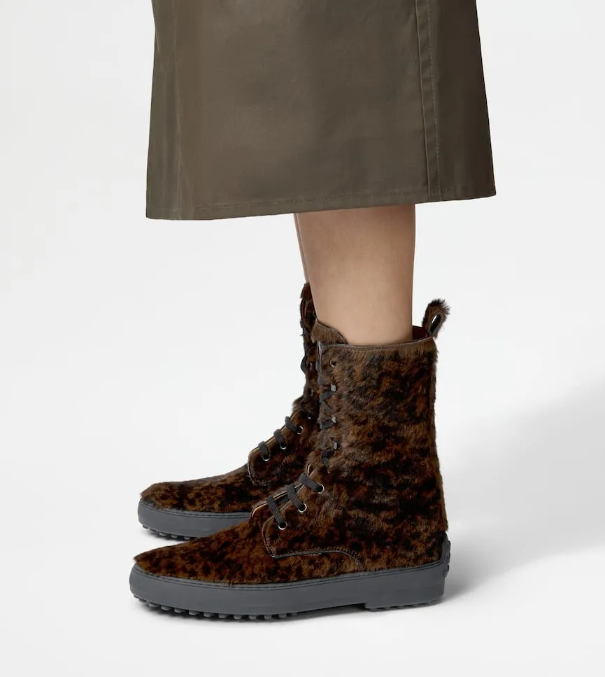 Lace-Up Ankle Boots