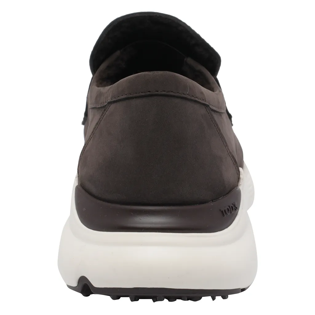 Round-Toe Slip-On Sport Loafers