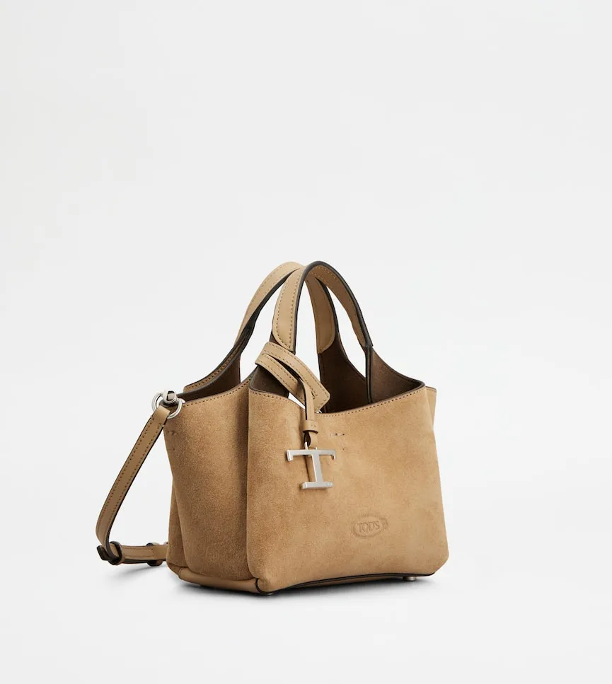 Logo Embossed Tote Bag