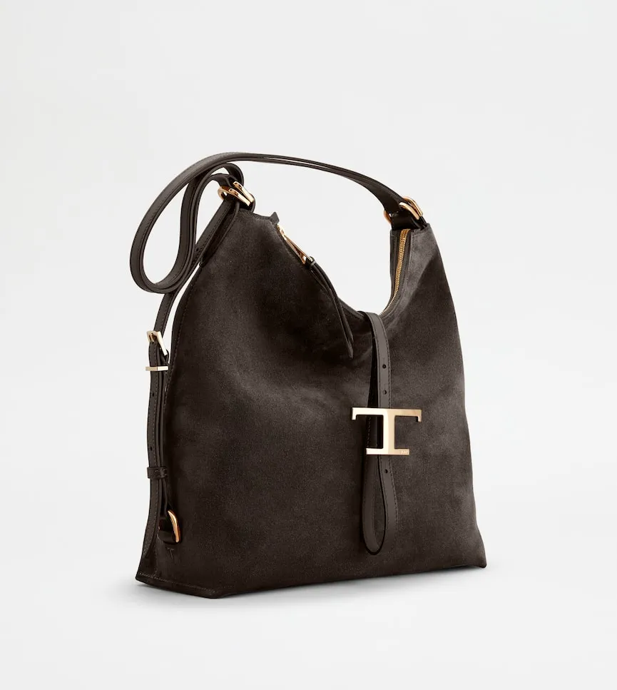 Logo Plaque Shoulder Bag
