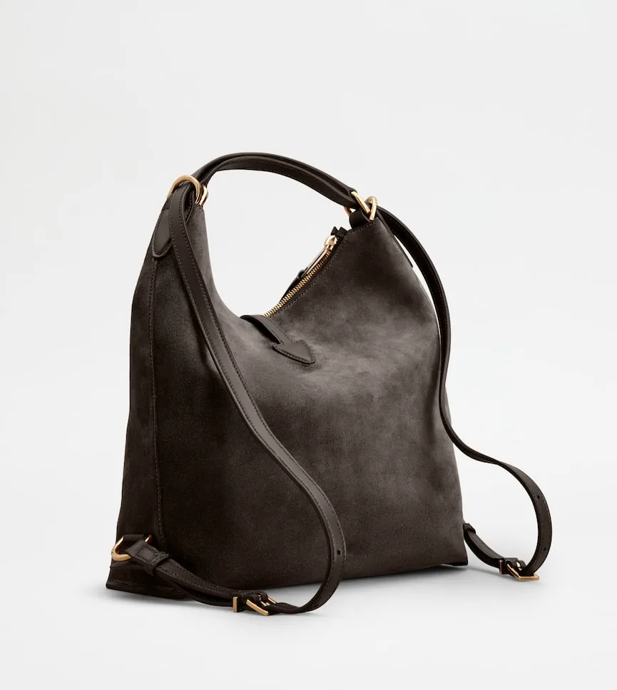 Logo Plaque Shoulder Bag