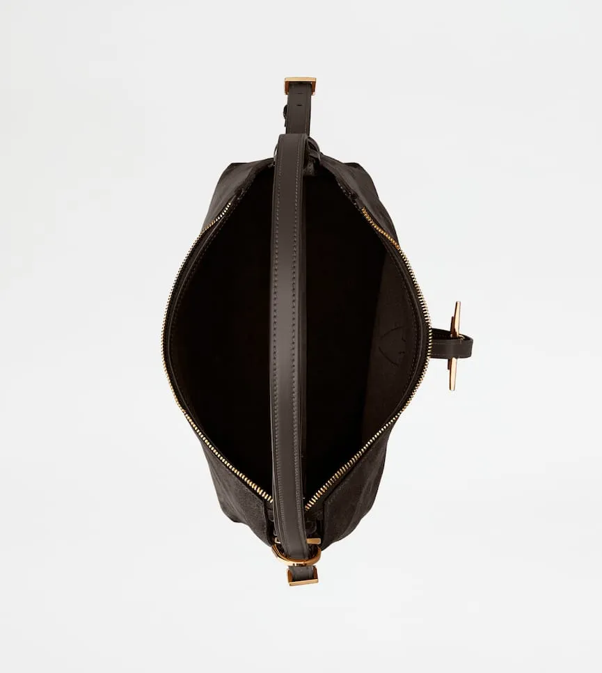 Logo Plaque Shoulder Bag
