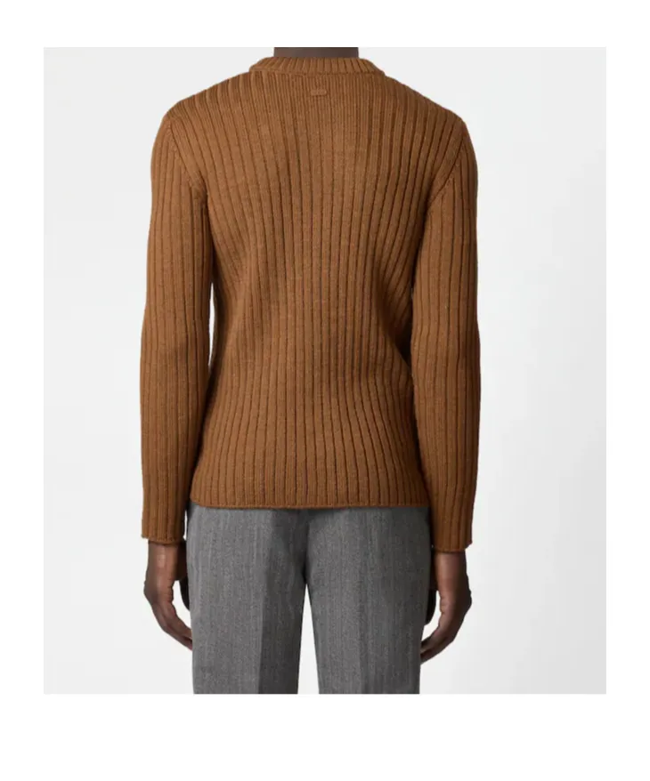 Ribbed Wool Sweater