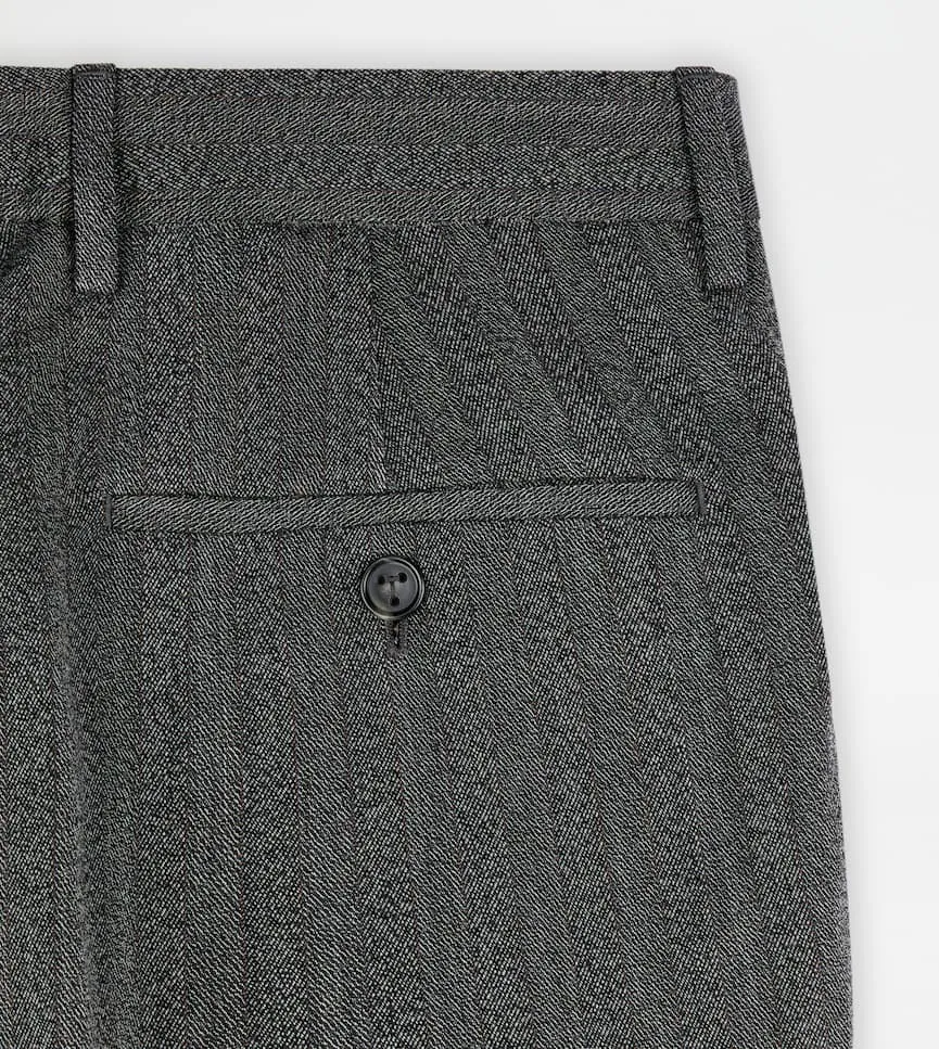 Pinstripe Trousers