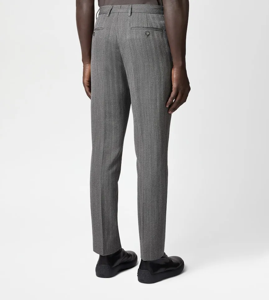 Pinstripe Trousers