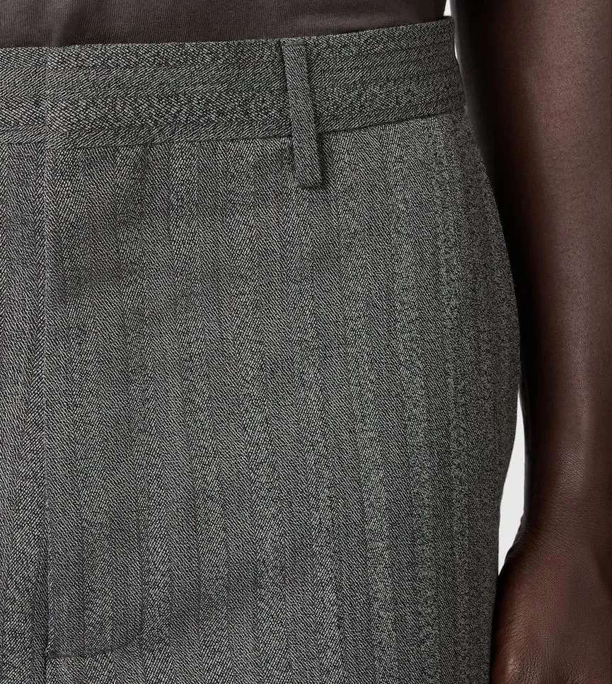 Pinstripe Trousers