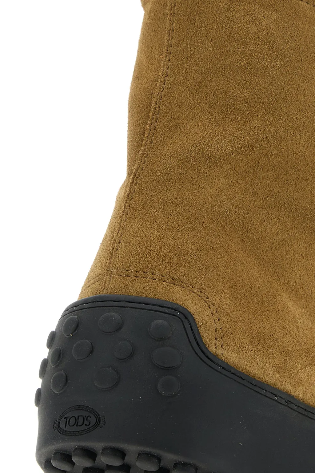 Suede Combat Boots