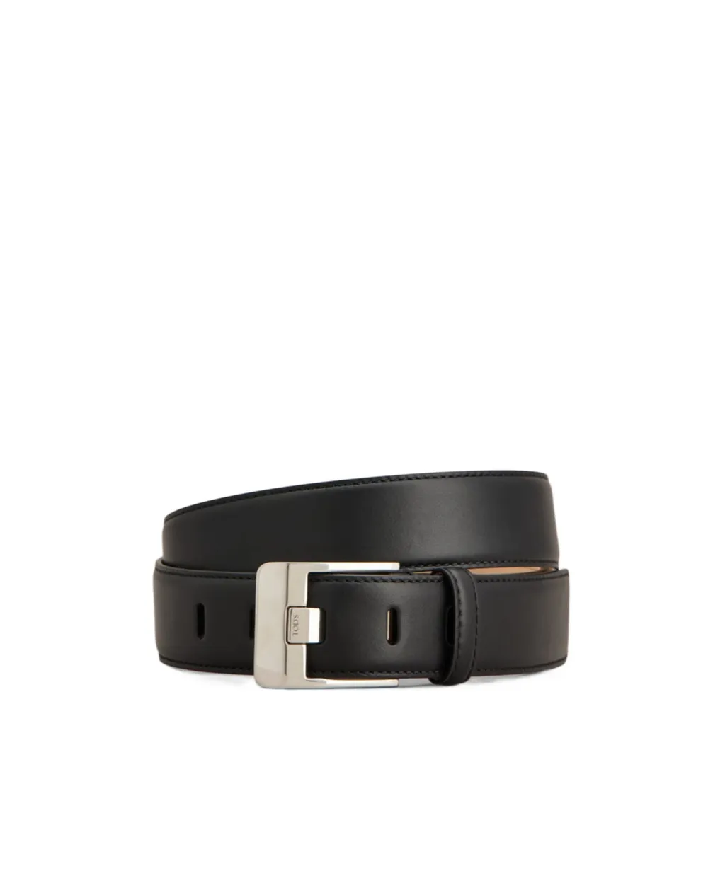Leather Buckle Belt