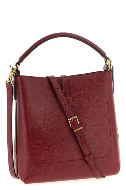 Small T-Buckle Bucket Bag