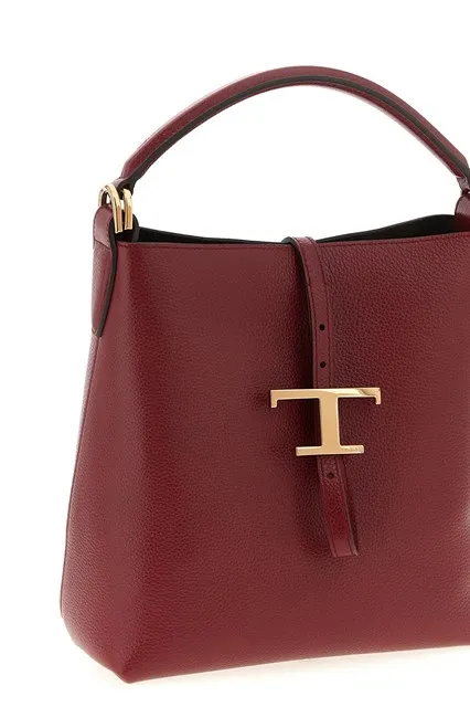 Small T-Buckle Bucket Bag