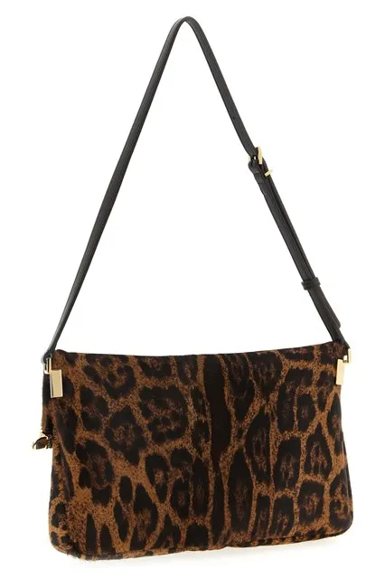 Animal-Print Clutch Bag