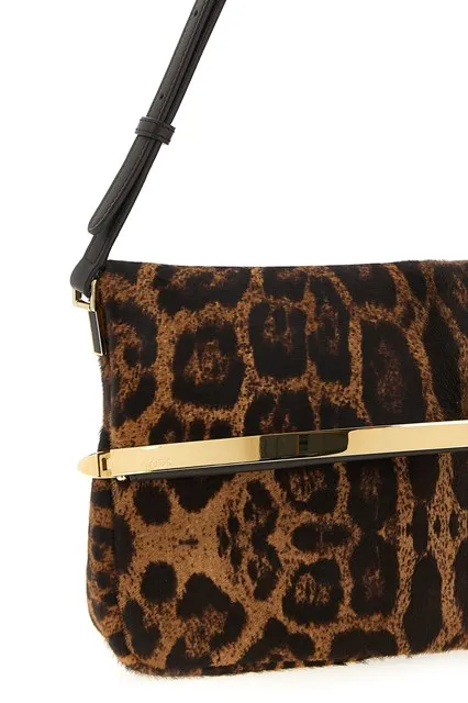 Animal-Print Clutch Bag