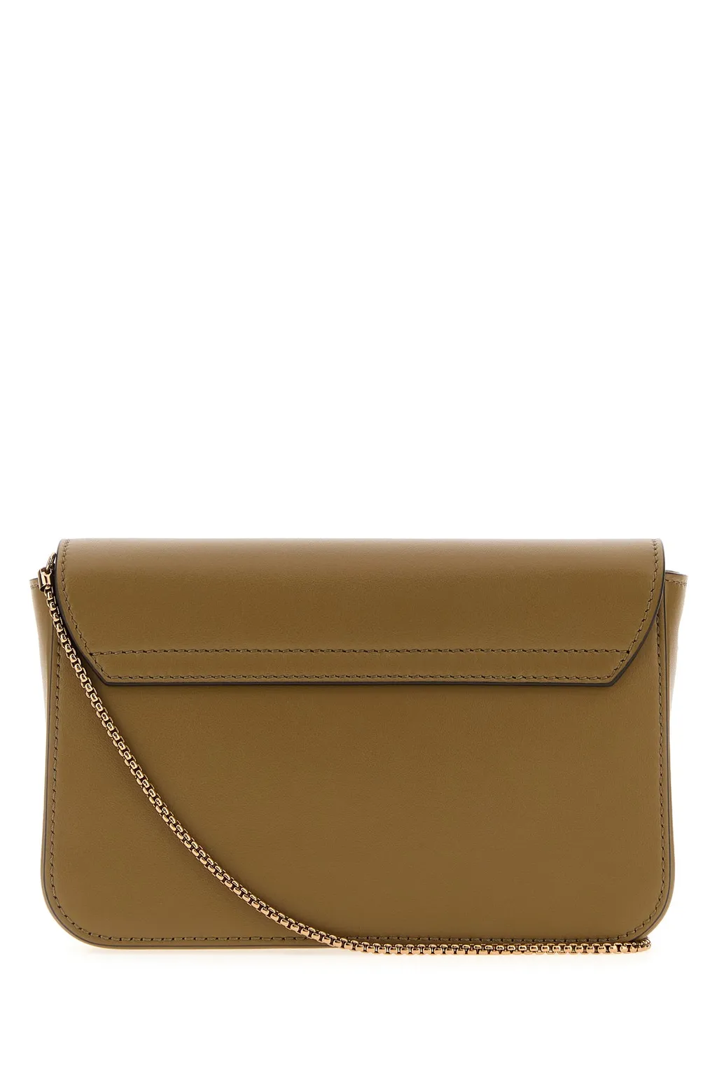 T Logo Chain Shoulder Bag