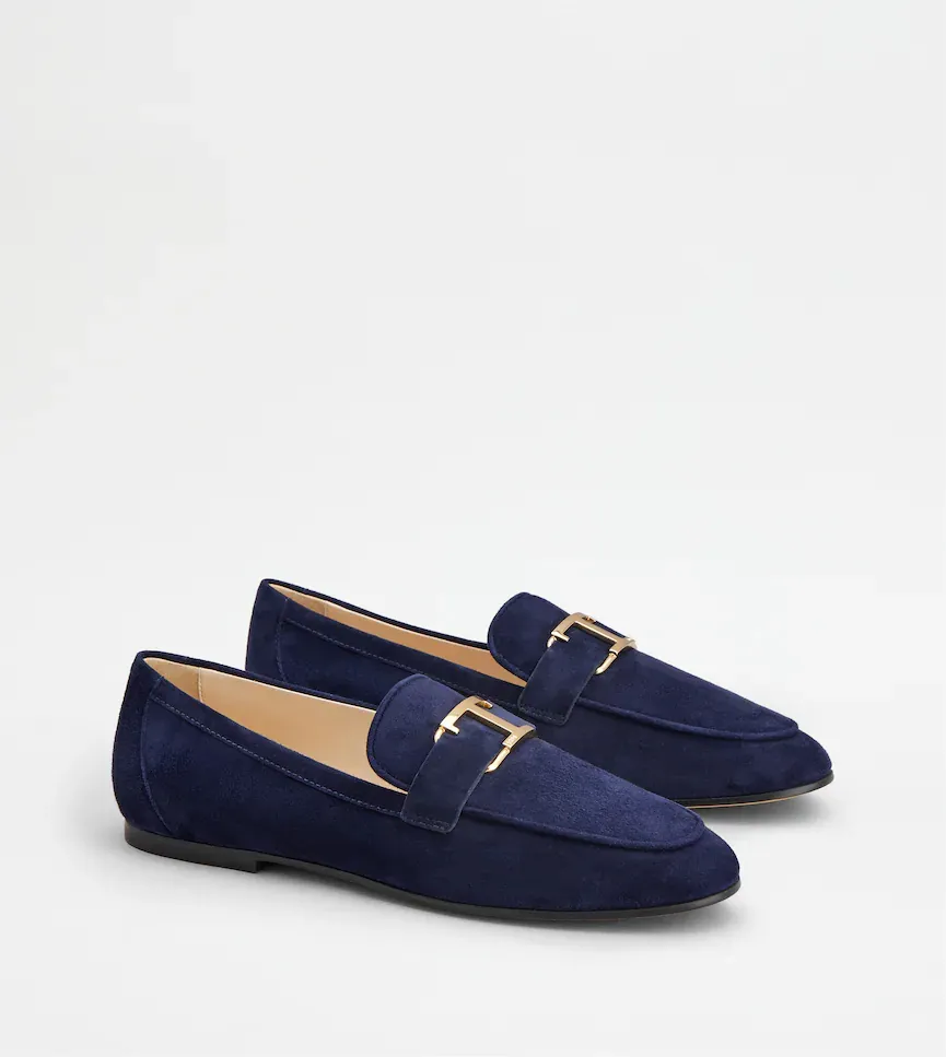 Suede Loafers