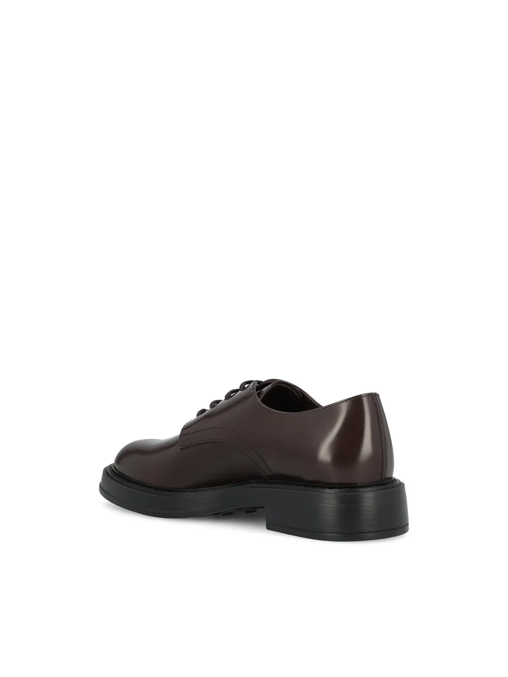 Lace-Up Leather Derby Shoes