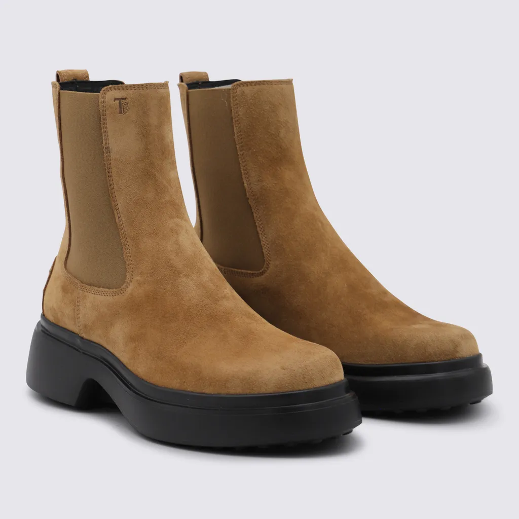 Round Toe Slip On Boots