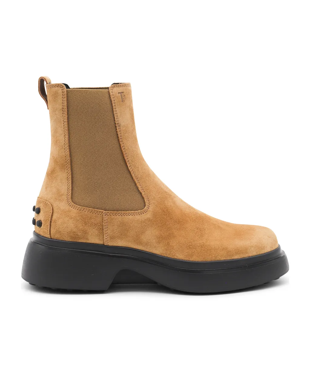 Round Toe Slip On Boots
