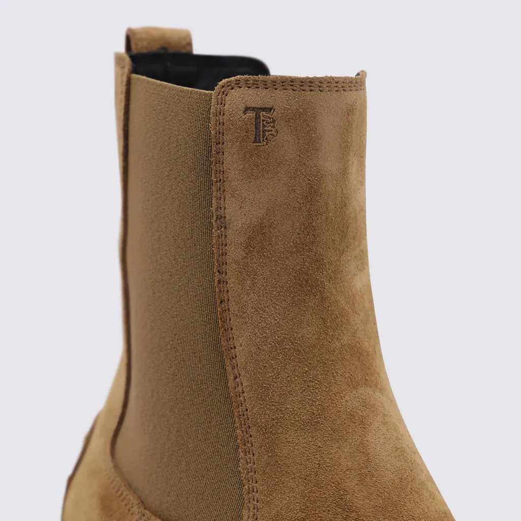 Round Toe Slip On Boots