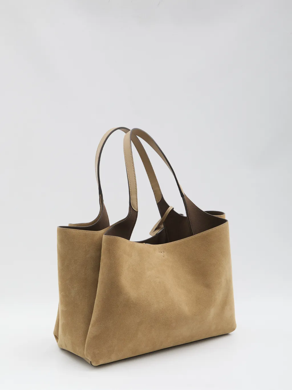 Suede Leather Shopping Bag