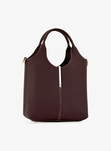 Shopping Leather Tote Bag