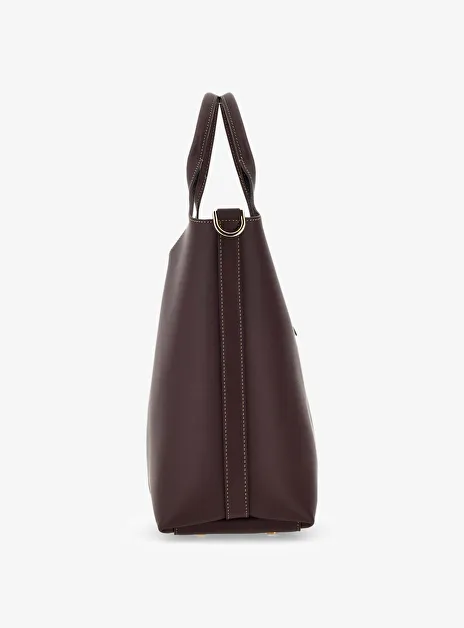 Shopping Leather Tote Bag