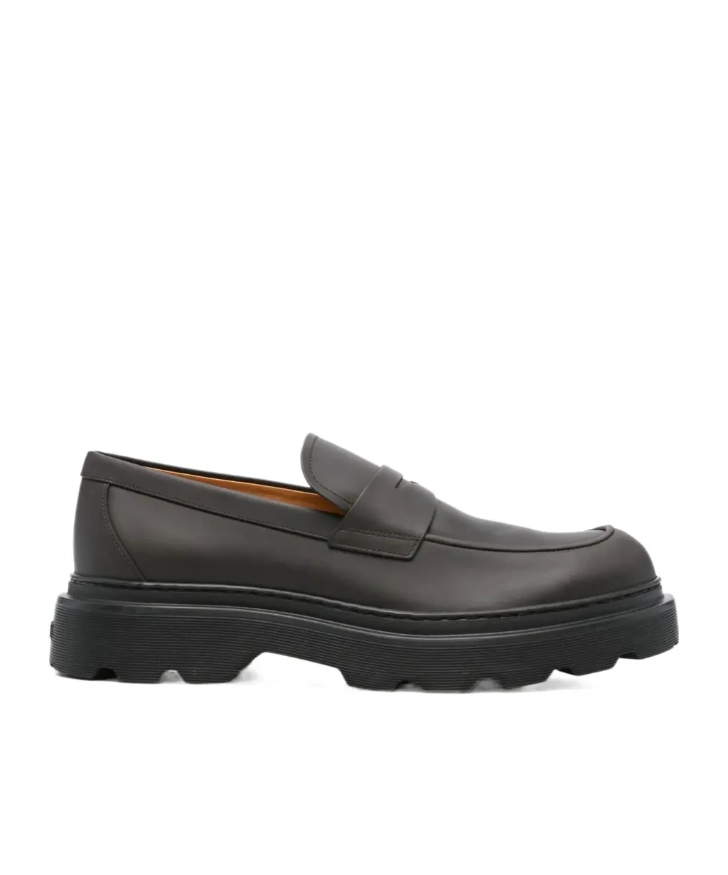 Slip-On Penny-Slot Loafers