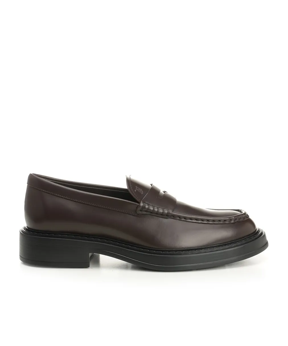 Almond Toe Penny Loafers