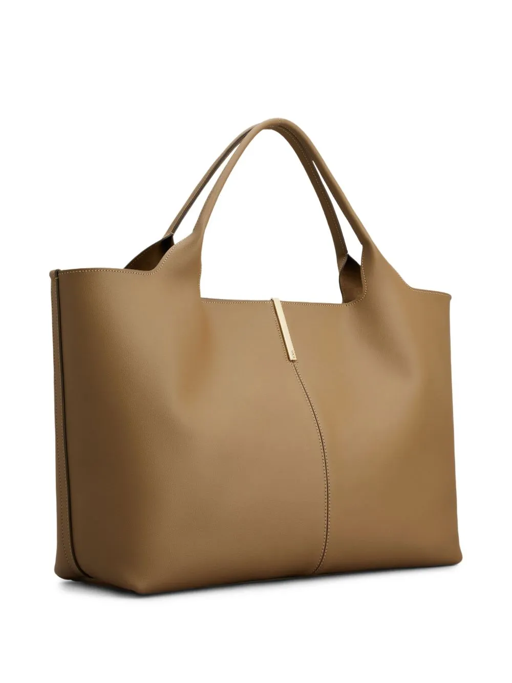 Logo Engraved Medium Shopping Bag