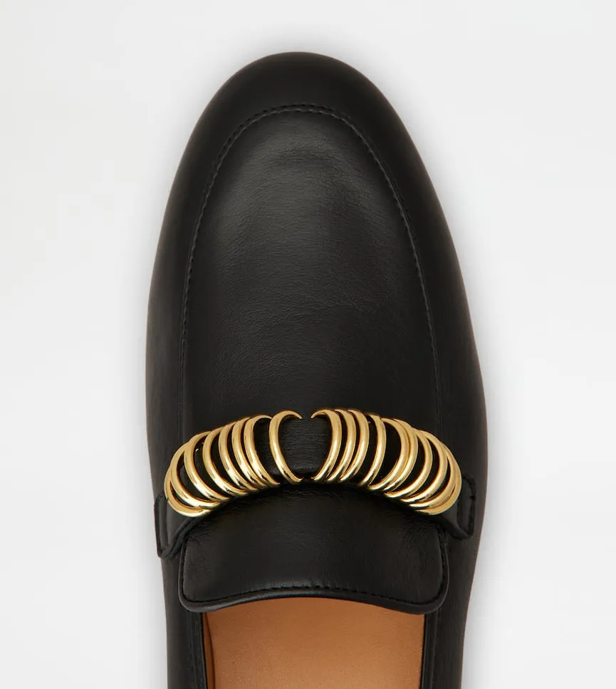 Round-Toe Slip-On Loafers