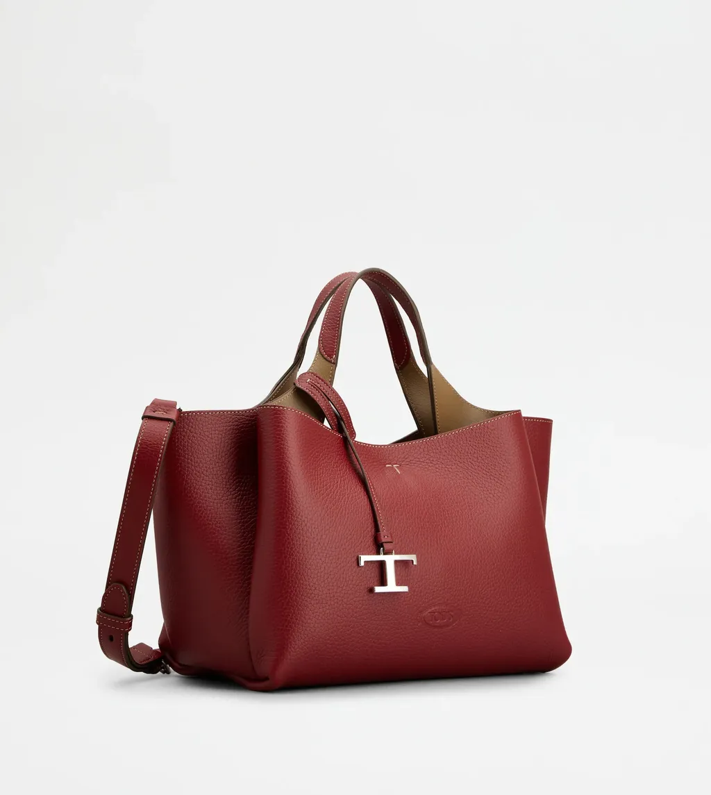 Logo Plaque Top Handle Bag
