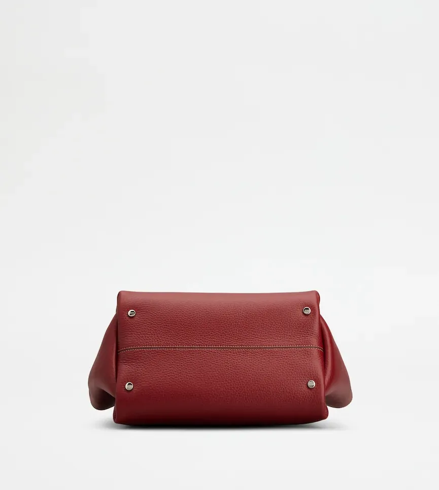 Logo Plaque Top Handle Bag