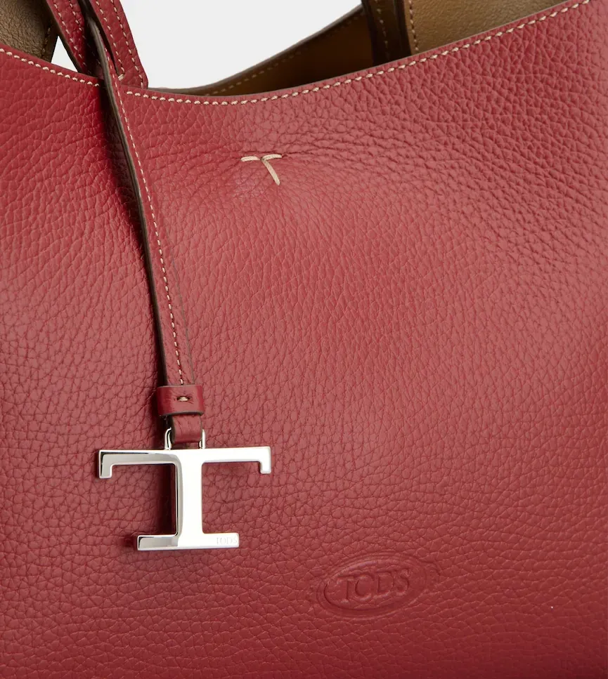 Logo Plaque Top Handle Bag