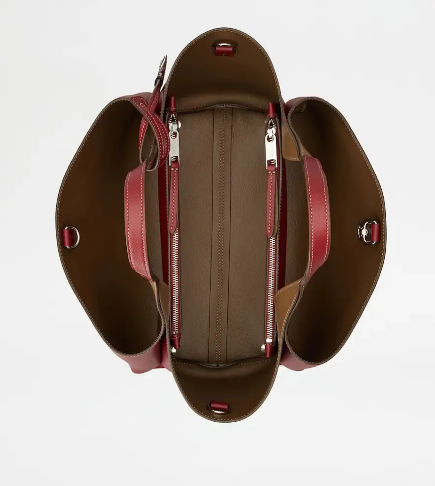 Logo Plaque Top Handle Bag