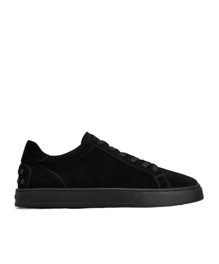 Logo Printed Round Toe Sneakers