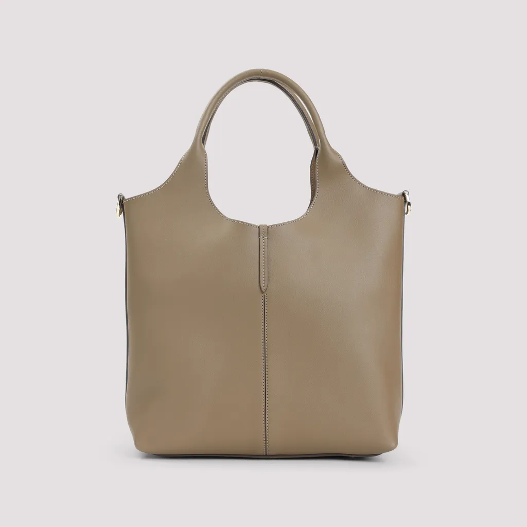 Logo Engraved Small Shopper Bag