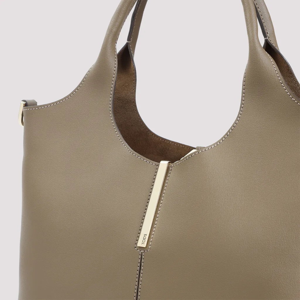 Logo Engraved Small Shopper Bag