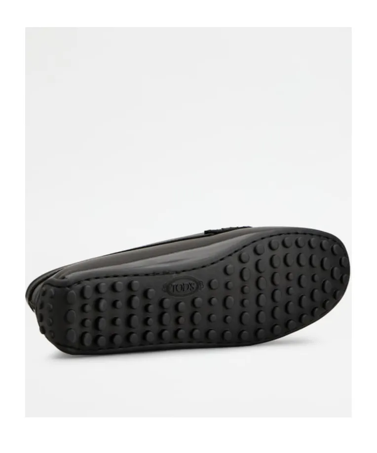 Logo Plaque Buckle Loafers