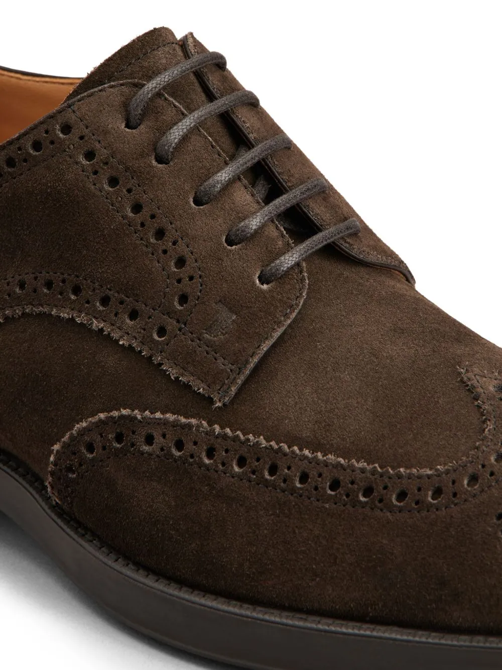 Panelled Derby Shoes