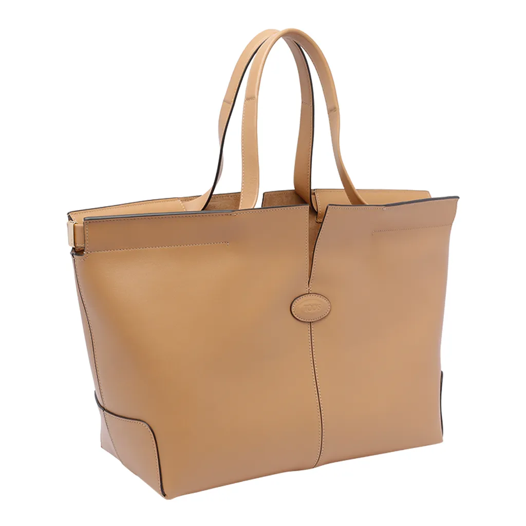 Logo Debossed Medium Tote Bag