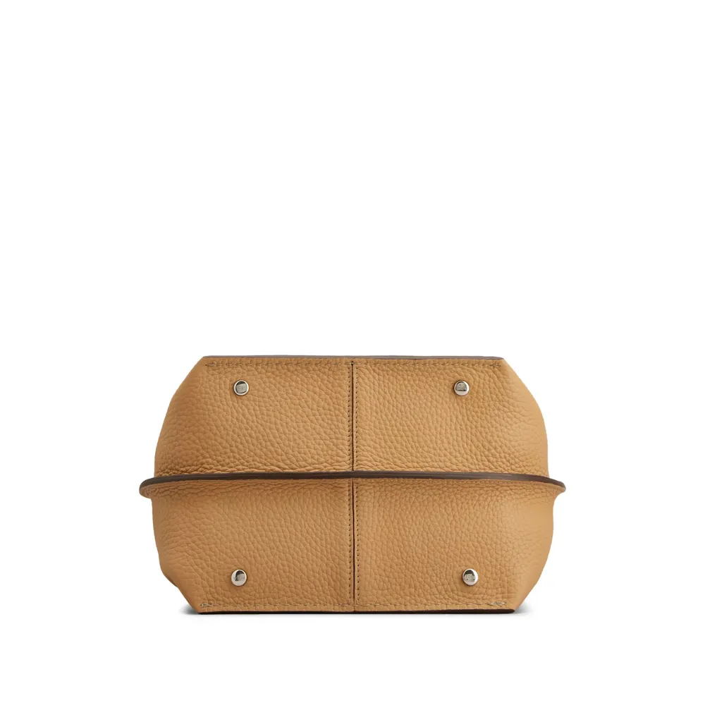 Logo Plaque Medium Bucket Bag