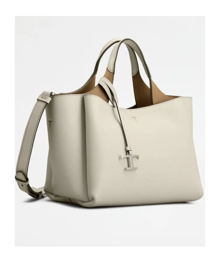 Logo Plaque Top Handle Bag