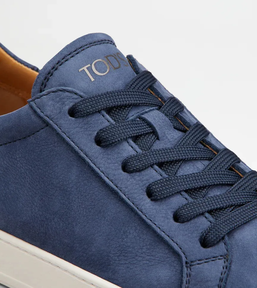 Logo Stamped Lace Up Sneakers