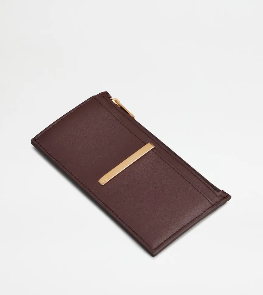 Logo Plaque Wallet