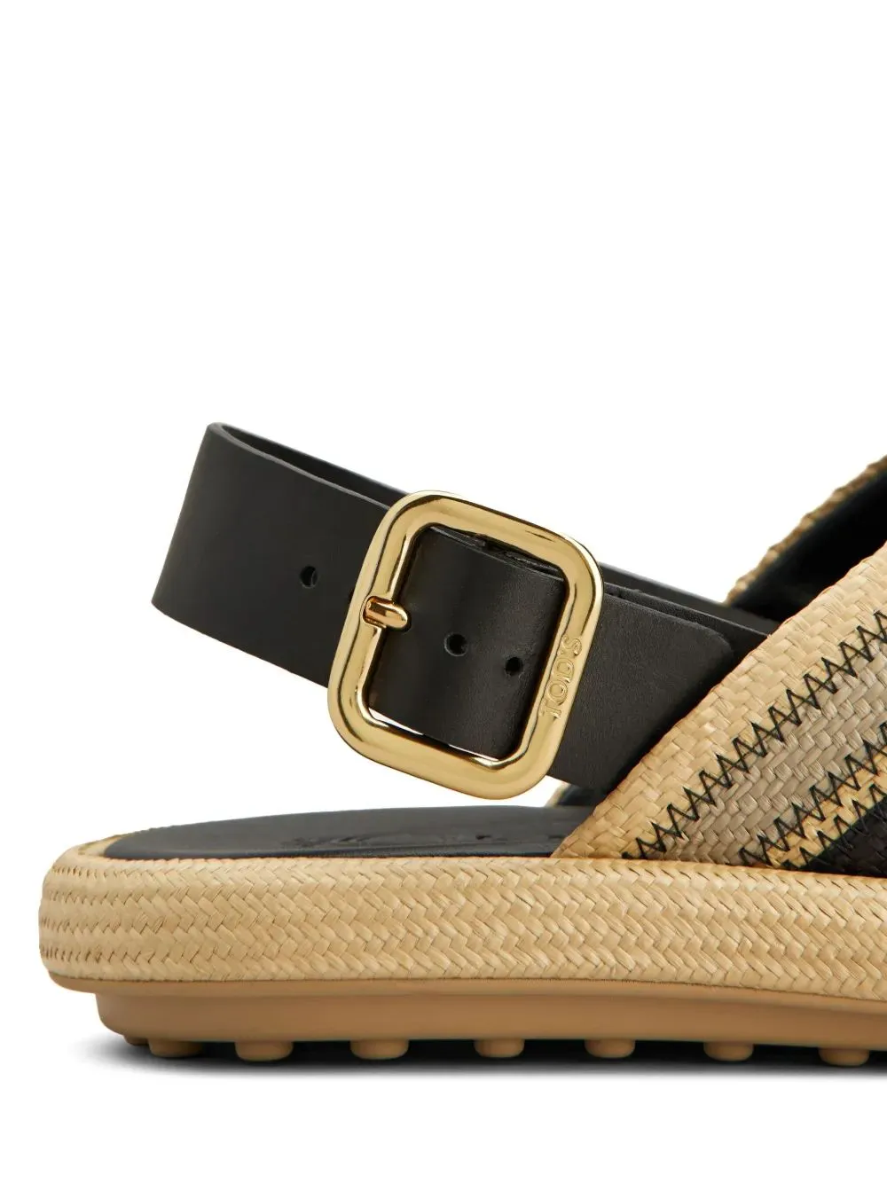 Round Toe Flat Sandals