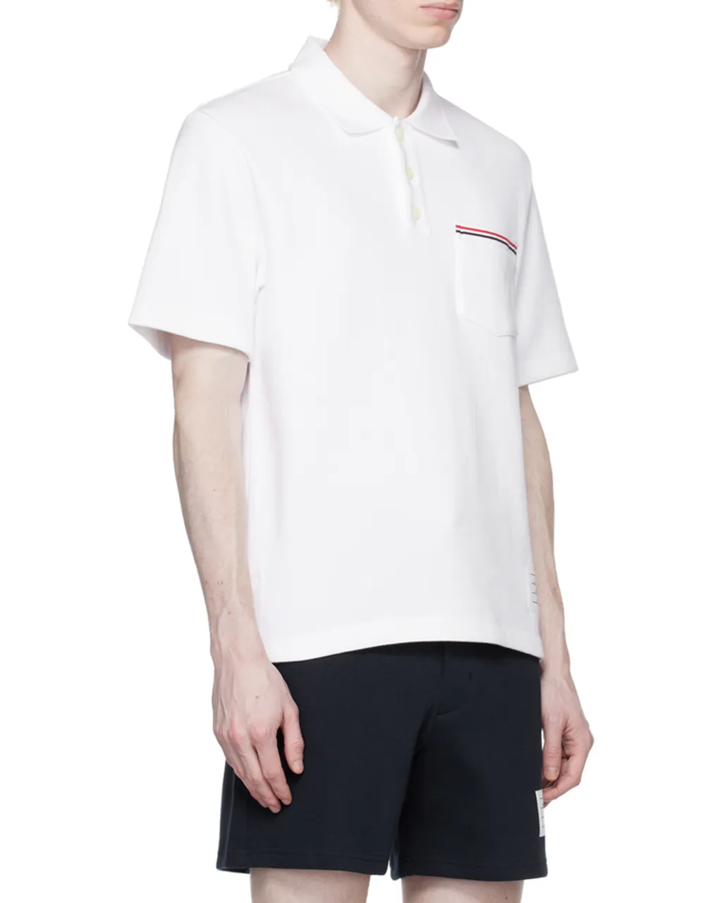 Rwb Pocket Trim Polo Shirt