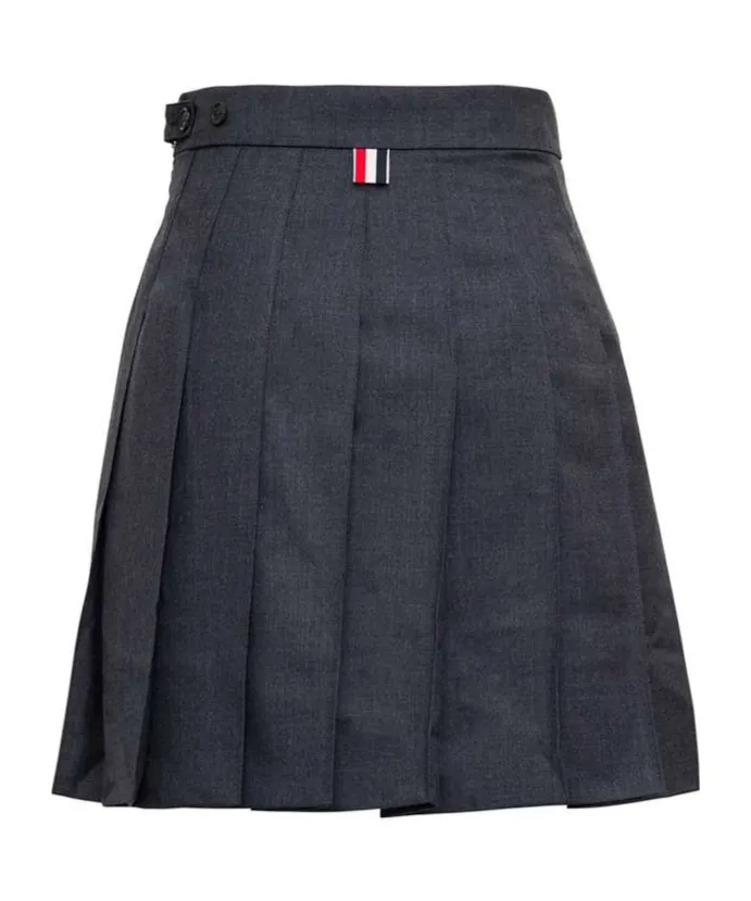 Pleated Mini Skirt