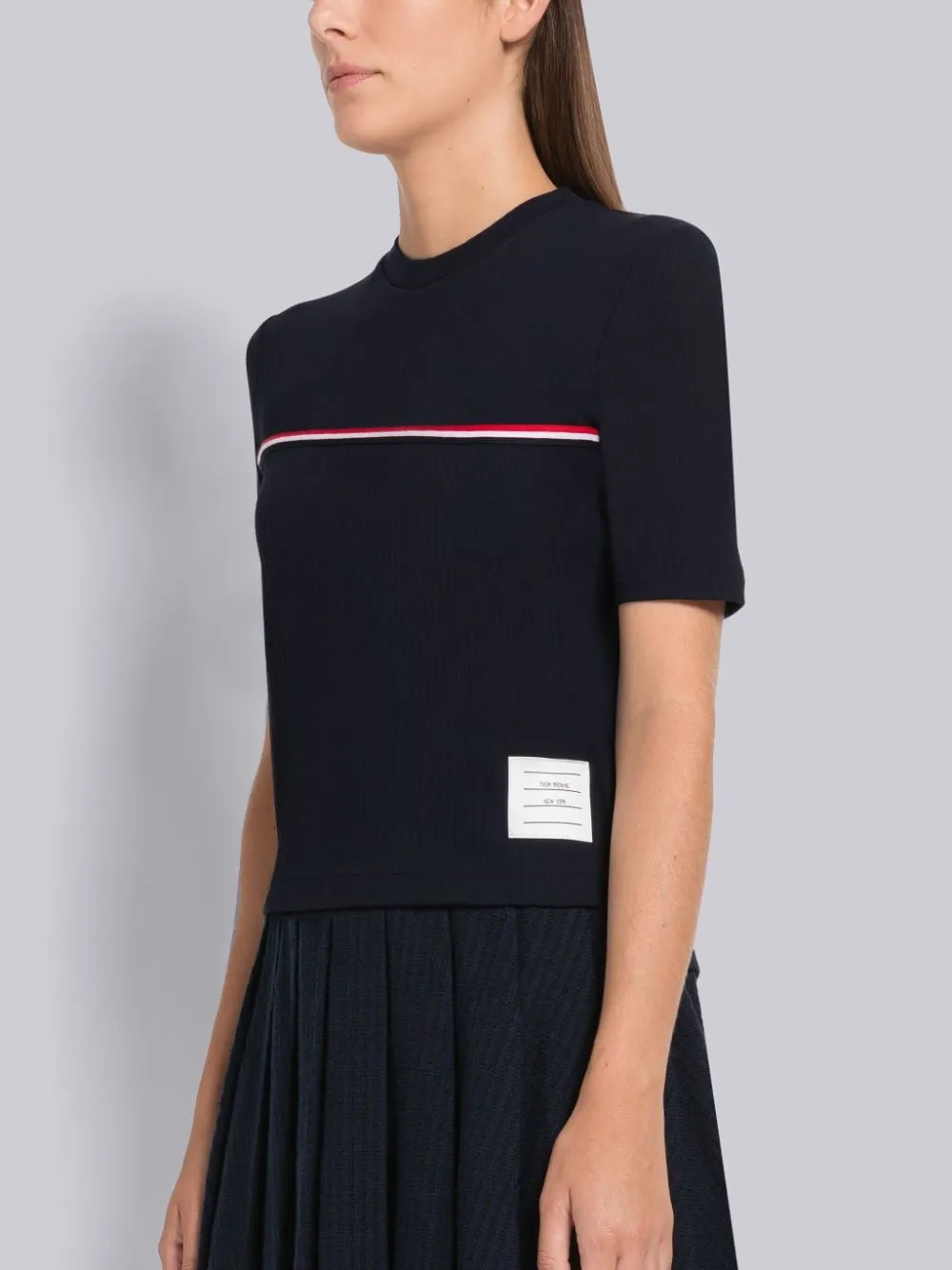 Rwb Striped Crewneck T-Shirt