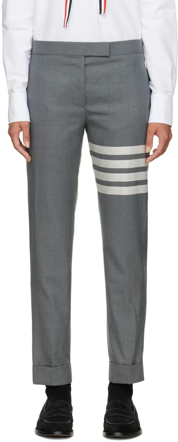 4-Bar Tailored Cropped Pants